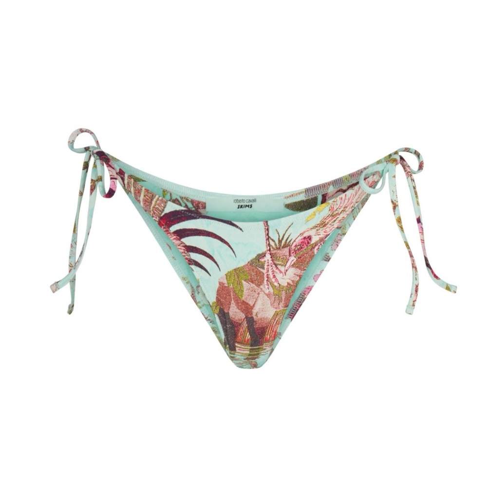 SKIMS X ROBERTO CAVALLI Tropical Print Bikini Bottom